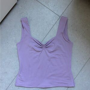 Lavender Sleeveless Women's Top